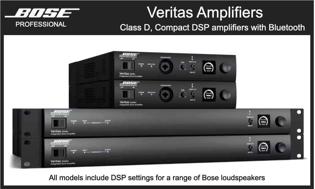 BOSE Veritas Amplifiers